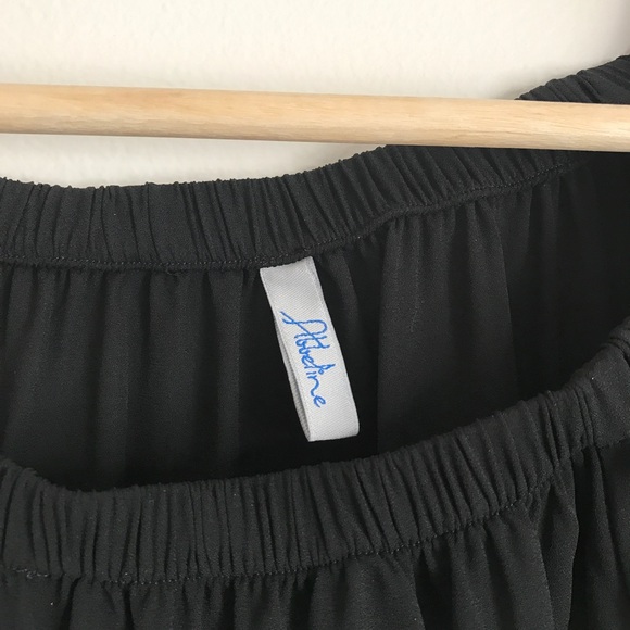 Abbeline Off the Shoulder Peasant Blouse - Picture 6 of 7